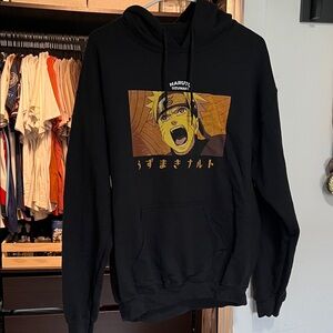 Naruto Uzumaki Black Hoodie